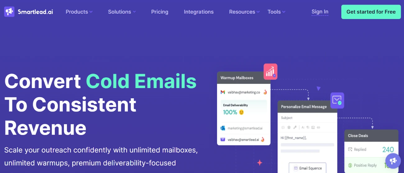 Smartlead AI - Boost Email Outreach Campaign