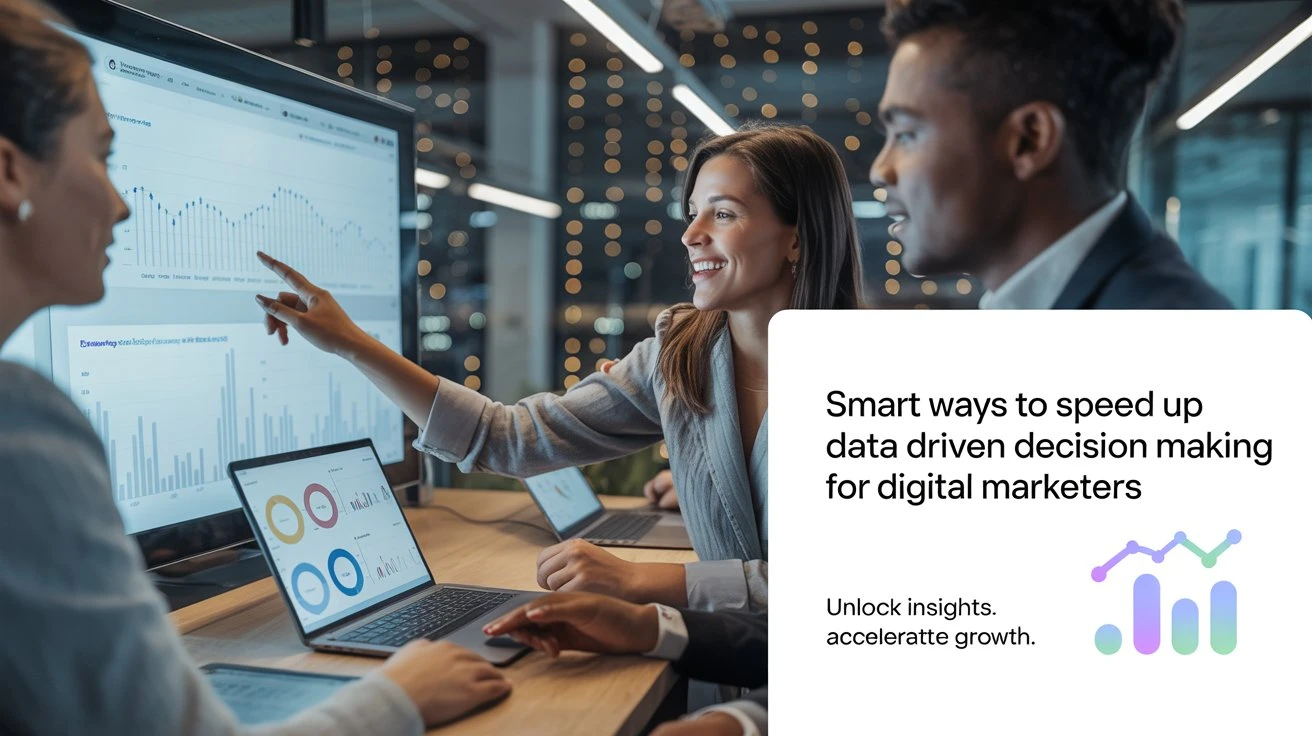 Smart Ways to Speed Up Data Driven Decision Making for Digital Marketers